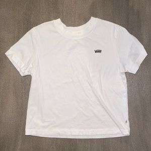 Vans cropped tshirt